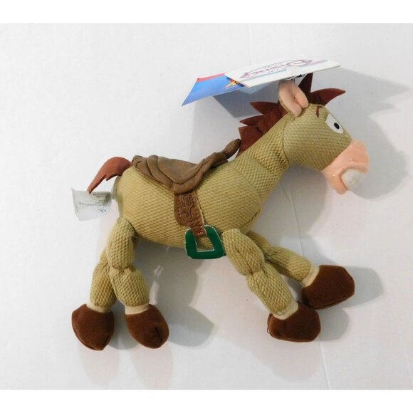 Disney Store Bullseye Mini Bean Bag Plush 8" Toy Story 2 Horse - Picture 1 of 7